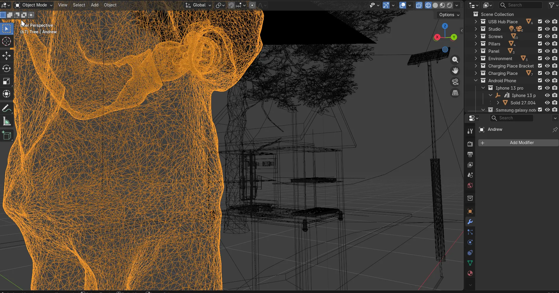 Wireframe View