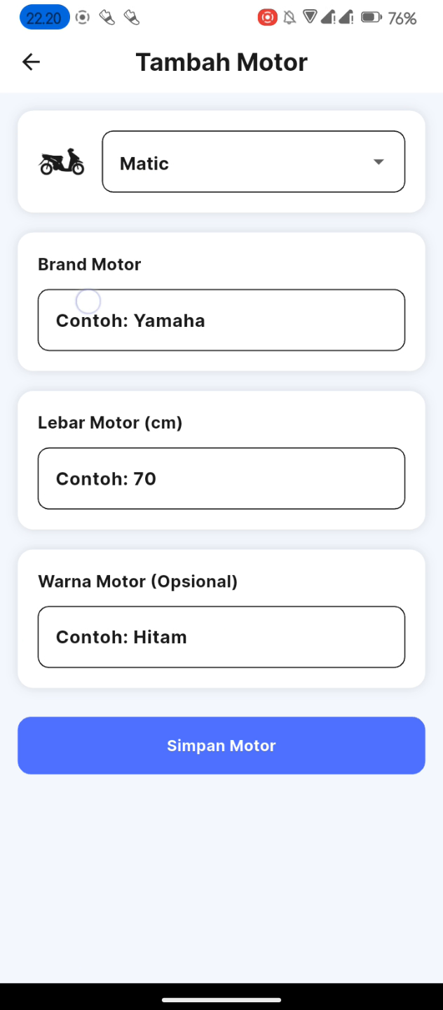 Register Vehicle