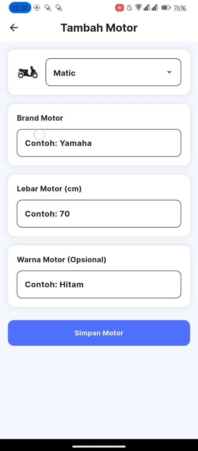 Register Vehicle