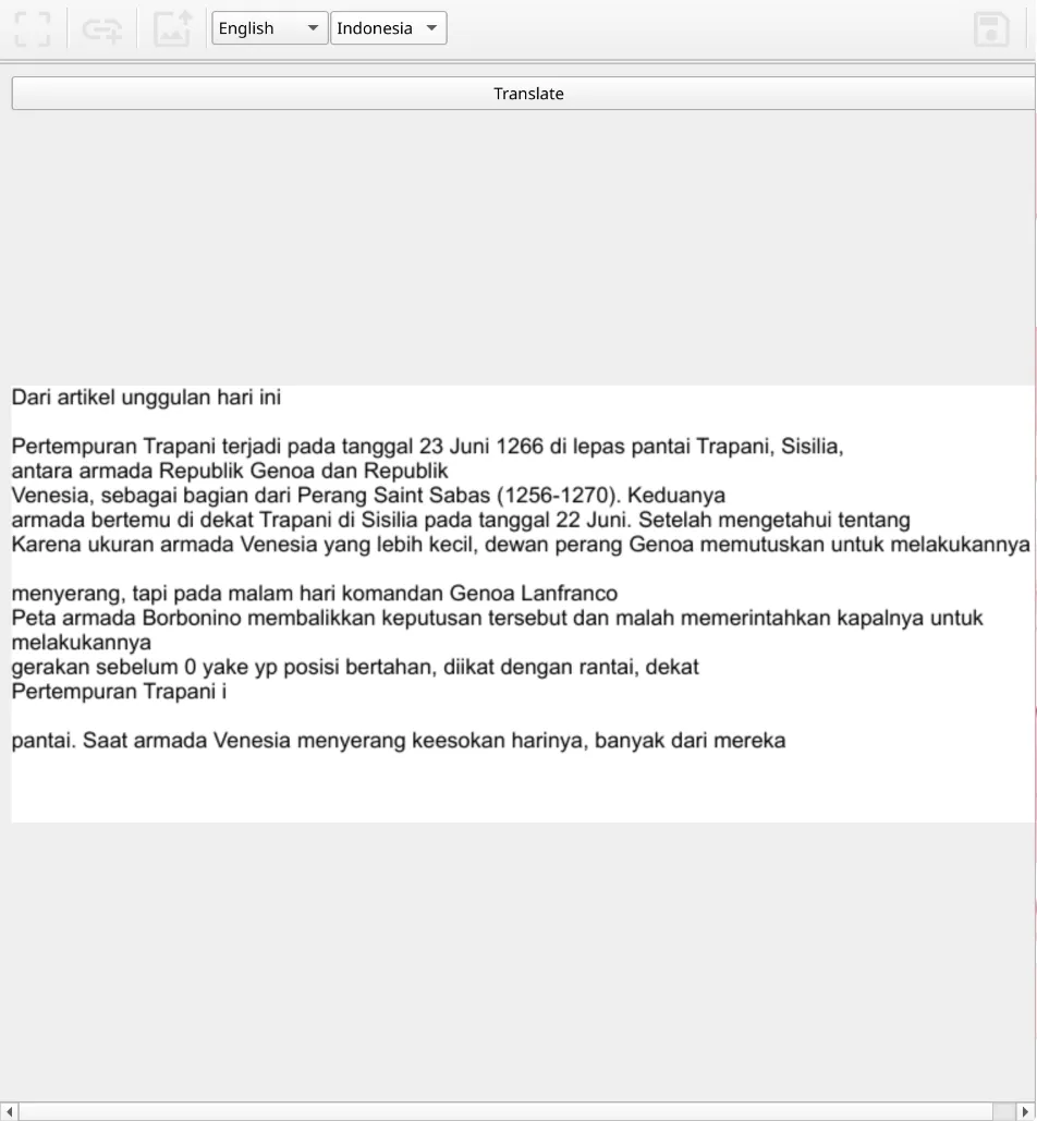 Translated Result