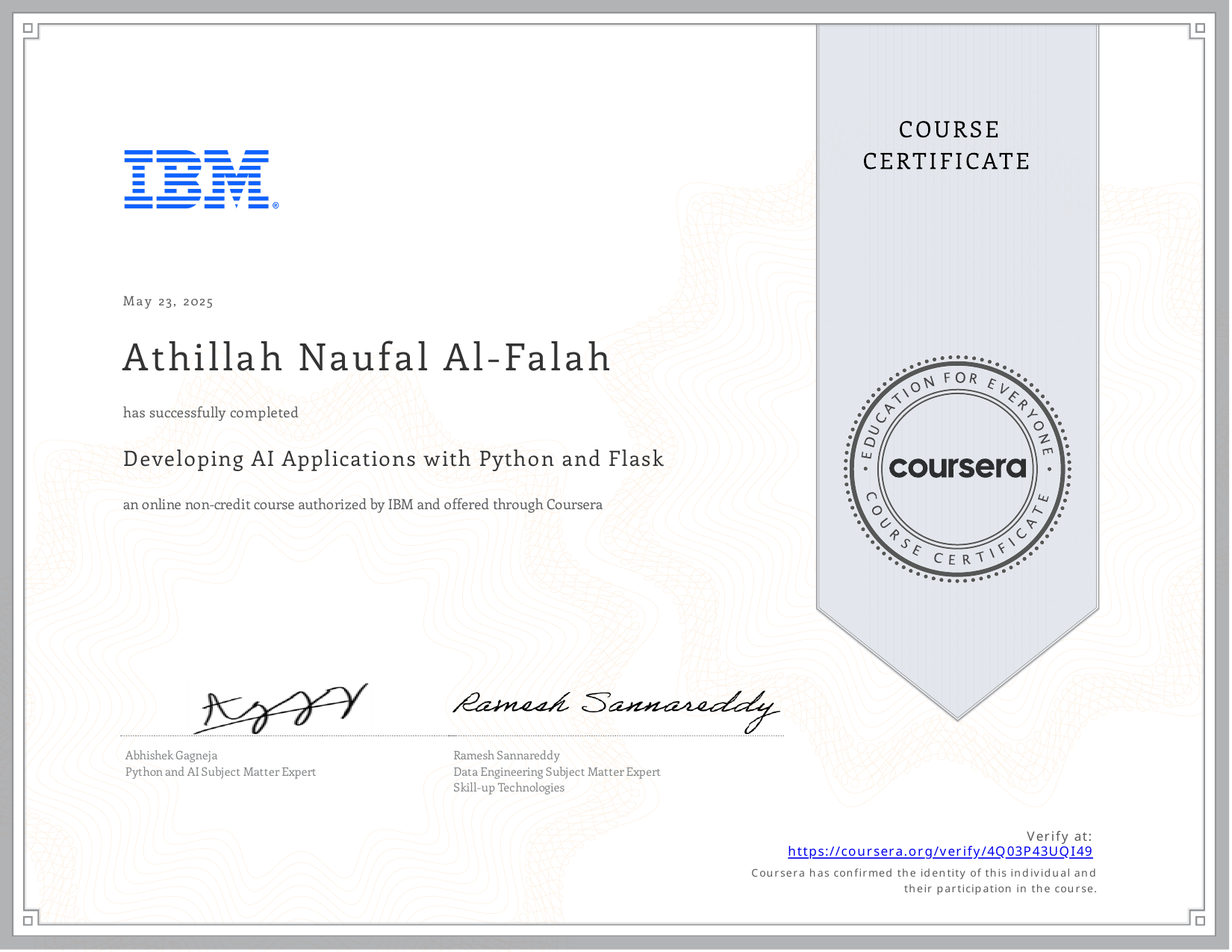 Developing AI Applications with Python and Flask