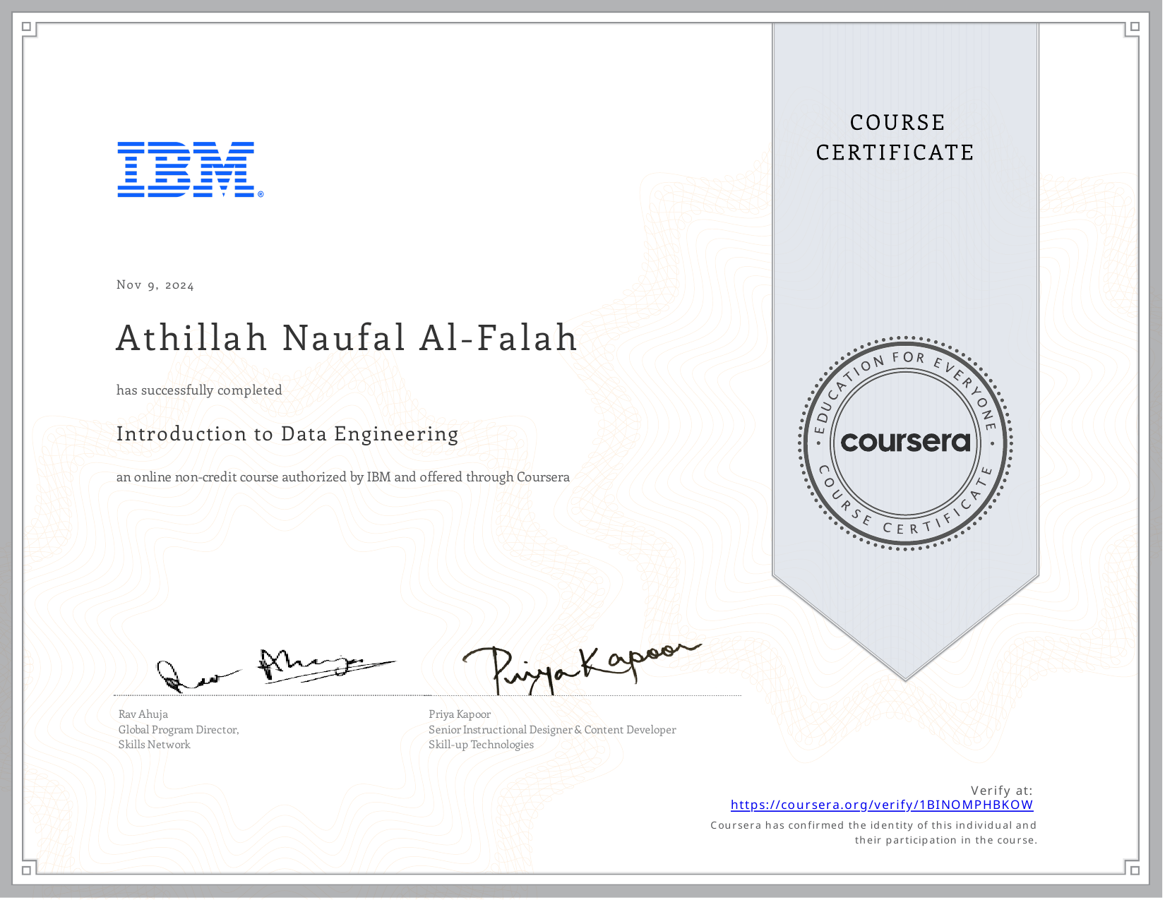 Introduction to Data Engineering