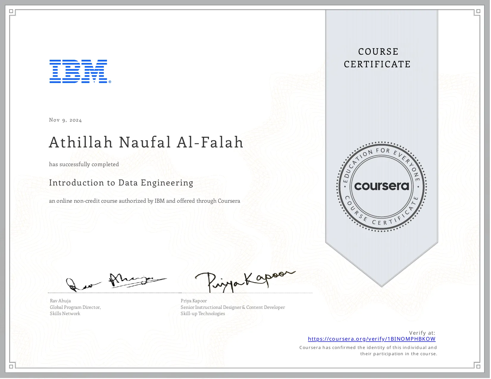 Introduction to Data Engineering