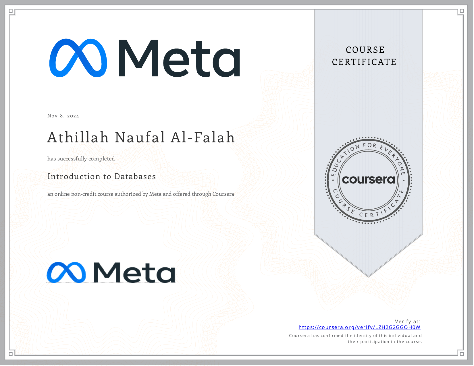 Introduction to Databases